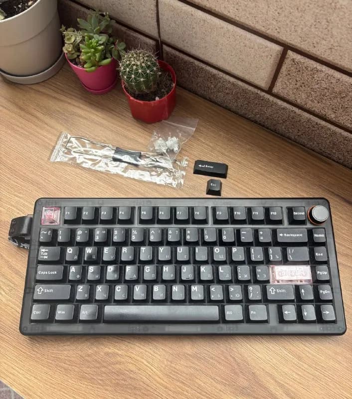 Беспроводная механическая клавиатура CIDOO QK75 — Батуми — 100 ₾