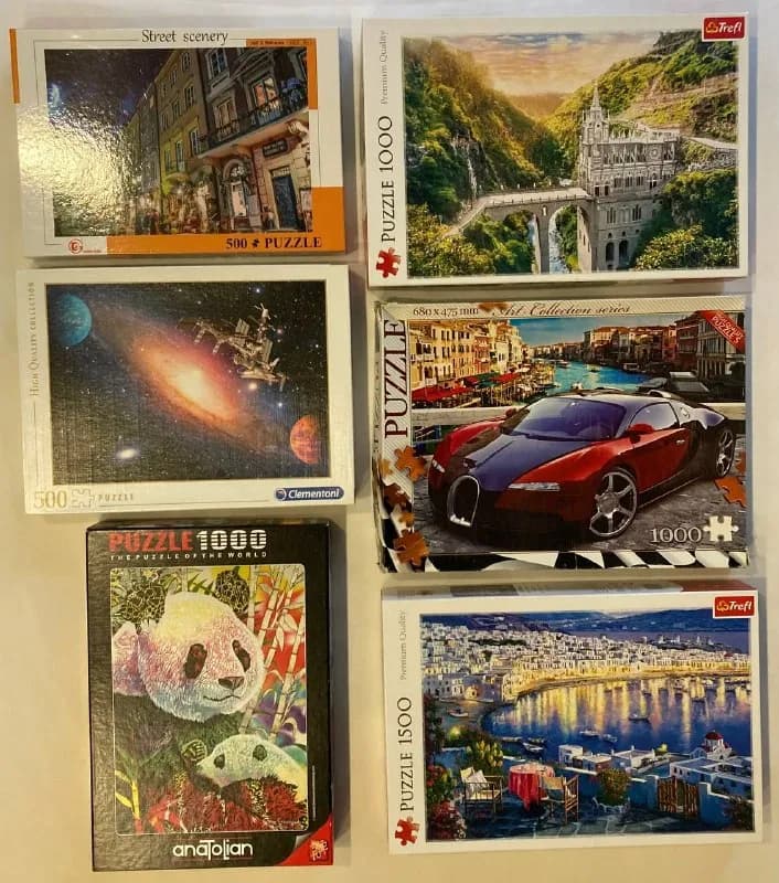 Trefl | Clementoni | Ravensburger), яркие и красочные, все элементы на месте — Батуми — 15 ₾