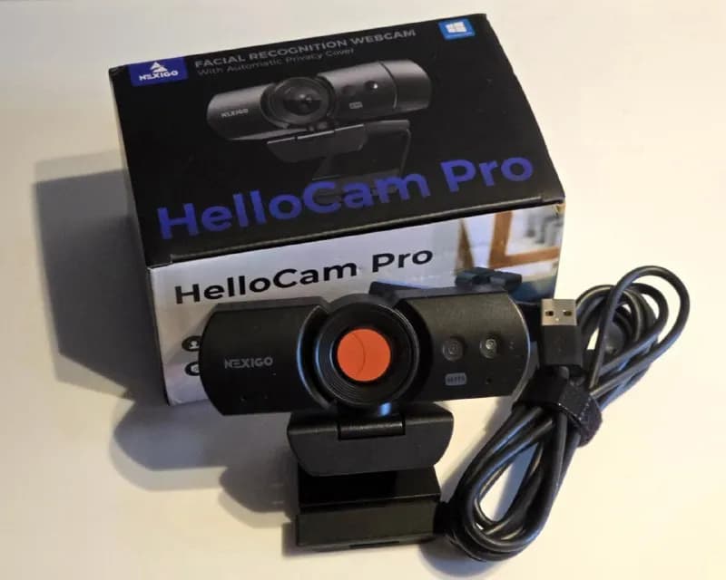 Webcam, Computer Camera) NexiGo HelloCam Pro. Поддержка Windows Hello, 1080P 60FPS, Autofocus, Auto — Батуми — 95 ₾