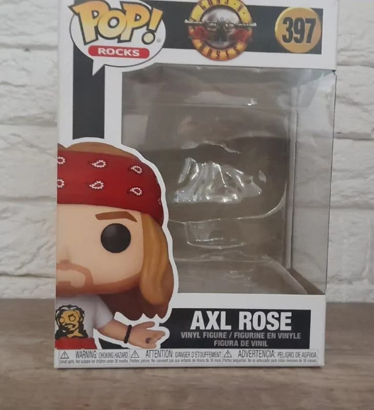Funko POP! rocks с экслом роузом из ганс н роузес. Фигурка в отличном состоянии, без царапин и пятен — Батуми — 60 ₾