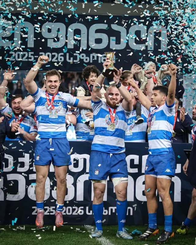 Aresi из Кутаиси со счётом 38:6. — Батуми