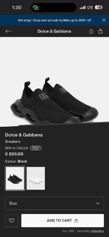 Dolce & Gabbana, цена 1600 GEL, новые, нераспакованные. Пишите в личные сообщения. ❤️ — Батуми — 1600 ₾