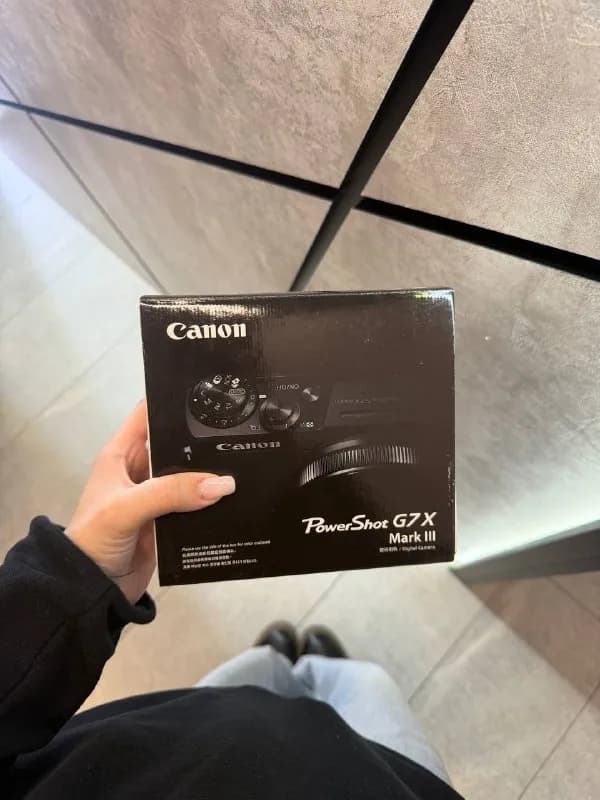 Canon PowerShot G7 X Mark III  Новый, запечатан — Батуми — 2 200 ₾