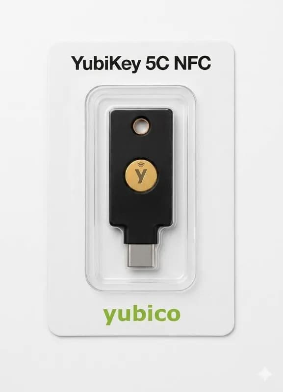 Аппаратный ключ безопасности Yubikey 5 °C NFC — Батуми — 150 ₾