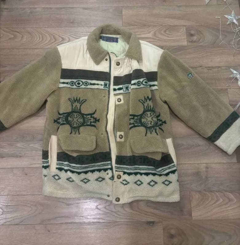 Vintage 90s CAMP Made in Italy Fleece Jacket — L/XL — Тбилиси — 150 ₾