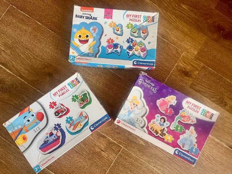 3 Детских пазла 2+ MY FIRST PUZZLES — Тбилиси — 15 ₾