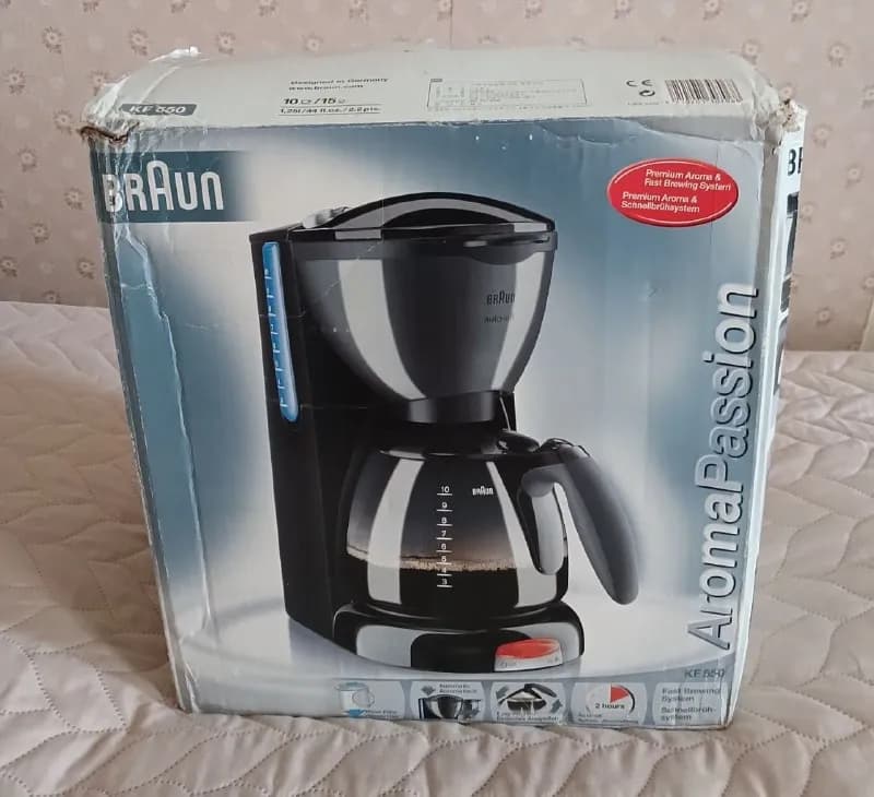 Braun AromaPassion 550 Использована лишь 1 раз. Цена 80 лари — Батуми — 80 ₾