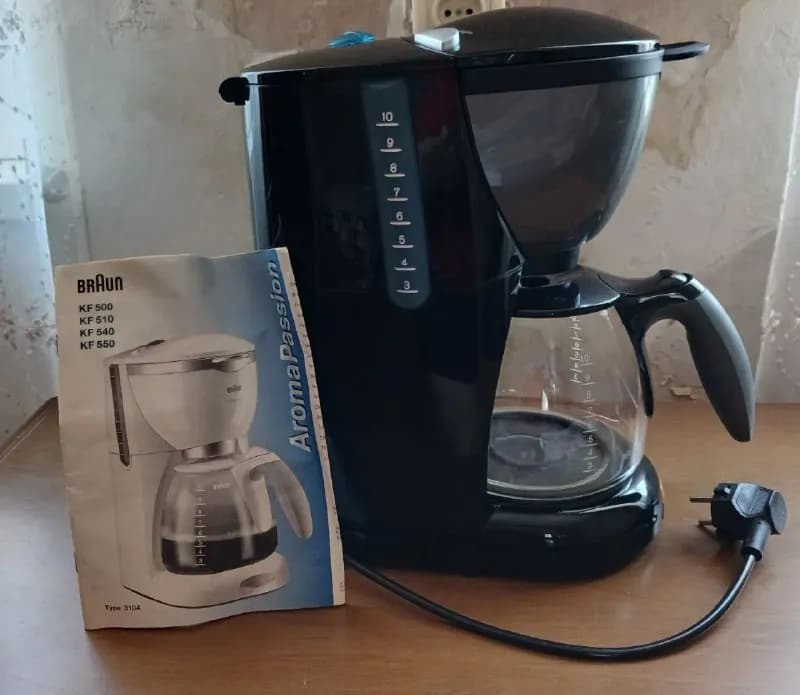 Капельная кофеварка Braun AromaPassion KF 550 — Батуми — 80 ₾