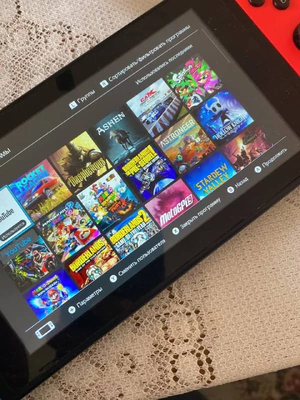 Nintendo switch второй ревизии, куплен в Январе 2022, больше 45 игр на аккаунтах без взлома и тд. +2 — Ереван — 200 ֏