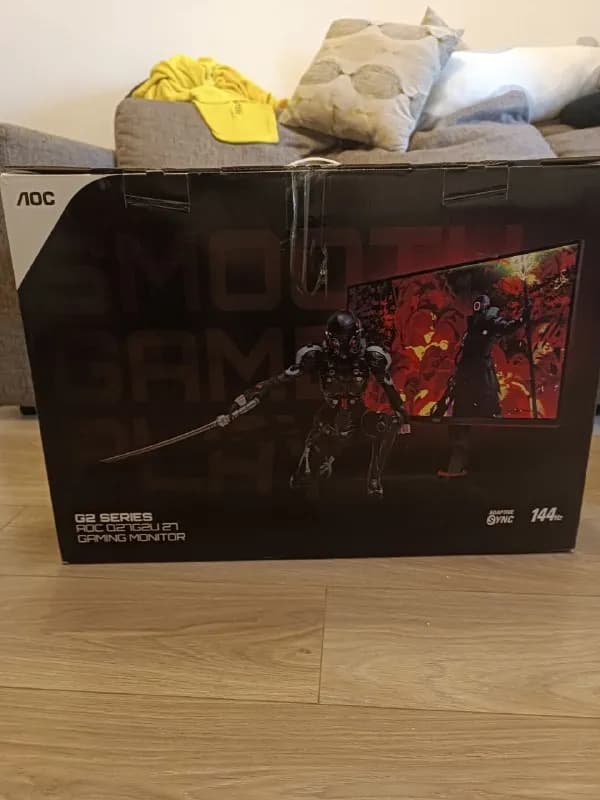 AOC Q27G2U. 27 дюймов, 144гц, 2к, adsync, 1ms отклик. Покупался год назад за 215000 драм, продается — Ереван — 215 000 ֏
