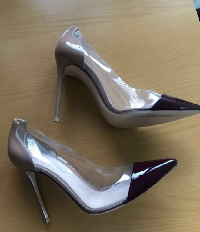 1. Туфли Gianvito Rossi лодочки Plexi 105, оригинал, новые, р 37, цена 60000 драм — Ереван — 60 000 ֏