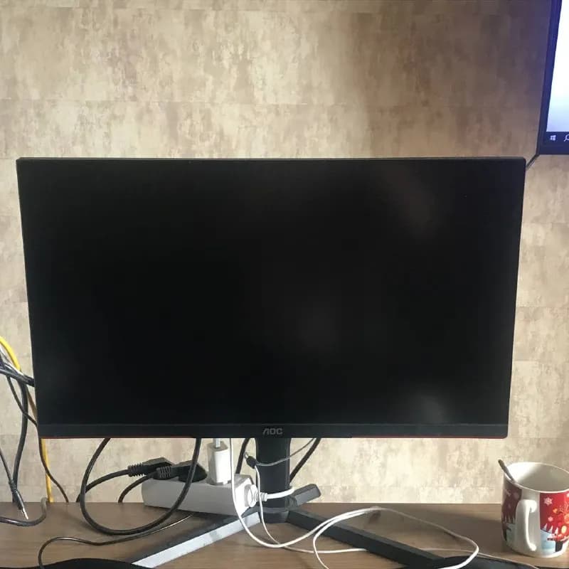 AOC 25» Монитор 25G3ZM, VA, 1920×1080, 240 Гц, черный. В отличном состоянии, без трещин, потертостей — Батуми — 430 ₾