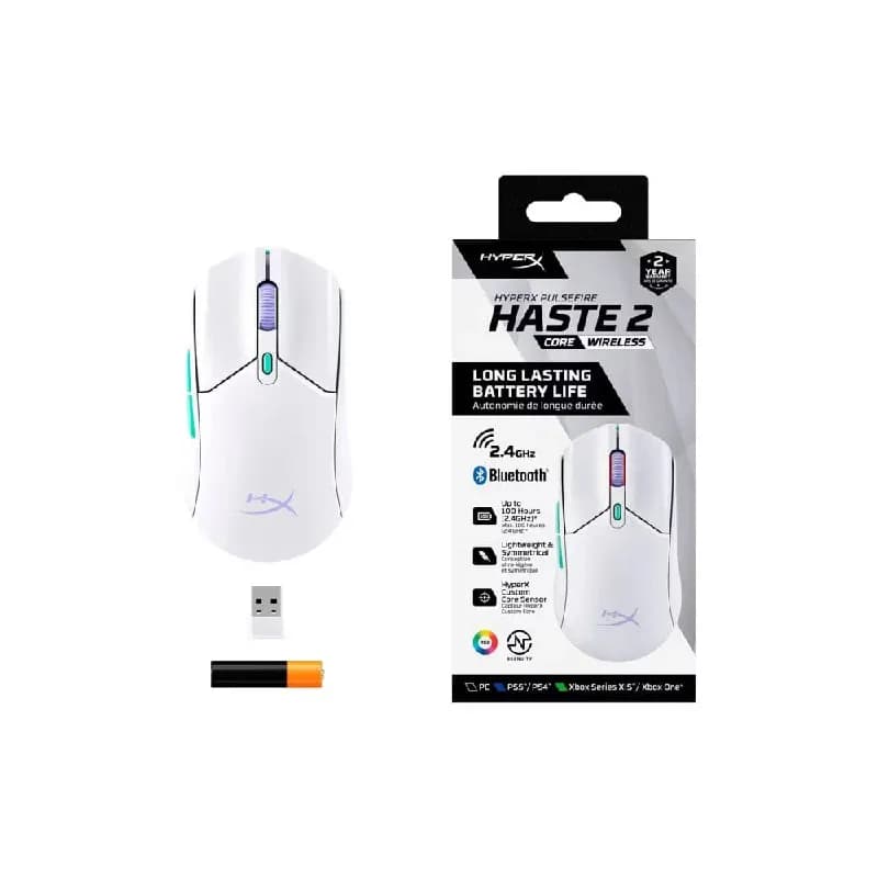 HyperX Pulsefire Haste 2 Core Wireless (White) — Тбилиси — 160 ₾