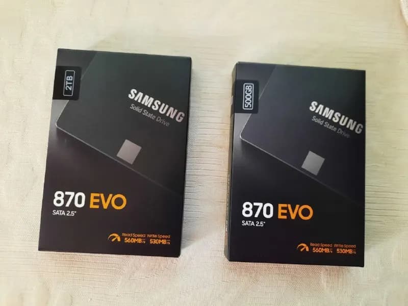 SSD Samsung 870 EVO 2 TB MZ-77E2T0BW Read-560MB/s Write-530MB/s Read IOPS-98000 Write IOPS-88000 за — Ереван — 95 000 ֏