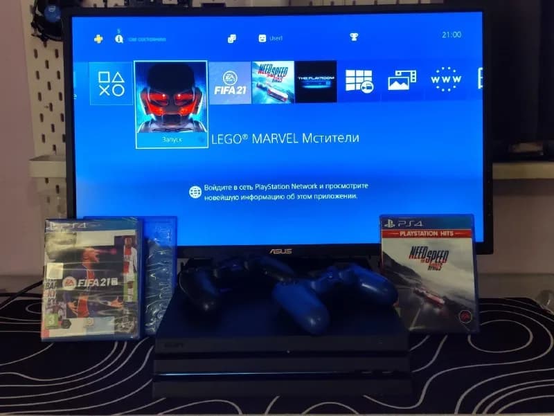 PS4 Pro (Cuh-7208b) — Батуми — 650 ₾