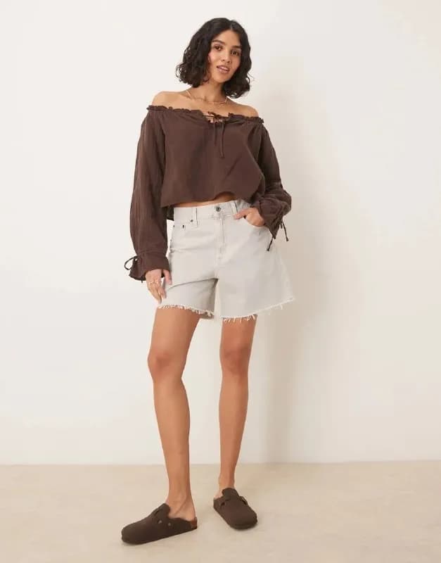 Abercrombie & Fitch джинсовые шорты (оригинал) — Батуми — 75 ₾