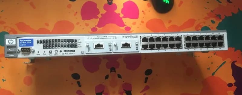 Hp procurve switch 2524 j4813a 24 port 150.000 драм — Ереван — 150 000 ֏