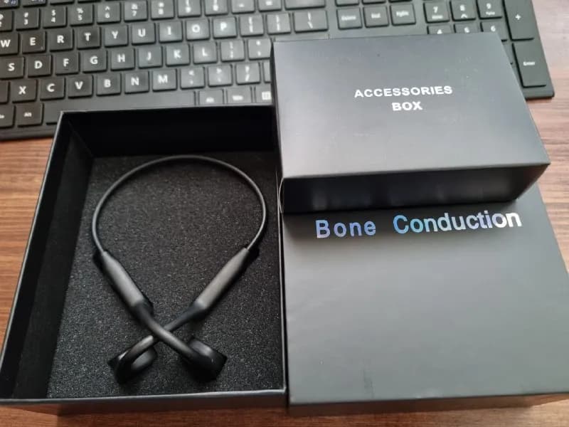 Gogailen Bone Conduction Headphones, IPX8 Waterproof Swimming Headphones Built-in 32GB MP3 Player Bl — Ереван — 80 $