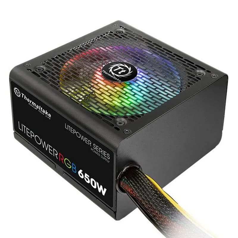 Thermaltake ATX 650W Litepower RGB 650 + отдам корпус в подарок. Передать смогу после 07.06, р-н Нор — Ереван — 20 000 ֏
