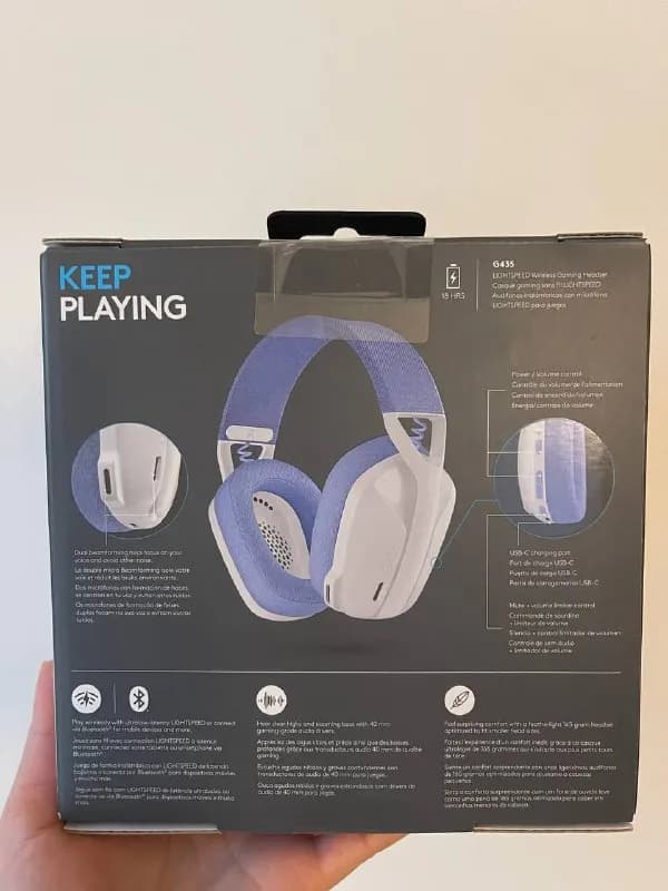 Logitech g435, подарили знакомые, использую другие. Цена 30 000 драм. Или поменяю на такие же новые, — Ереван — 30,000 ֏