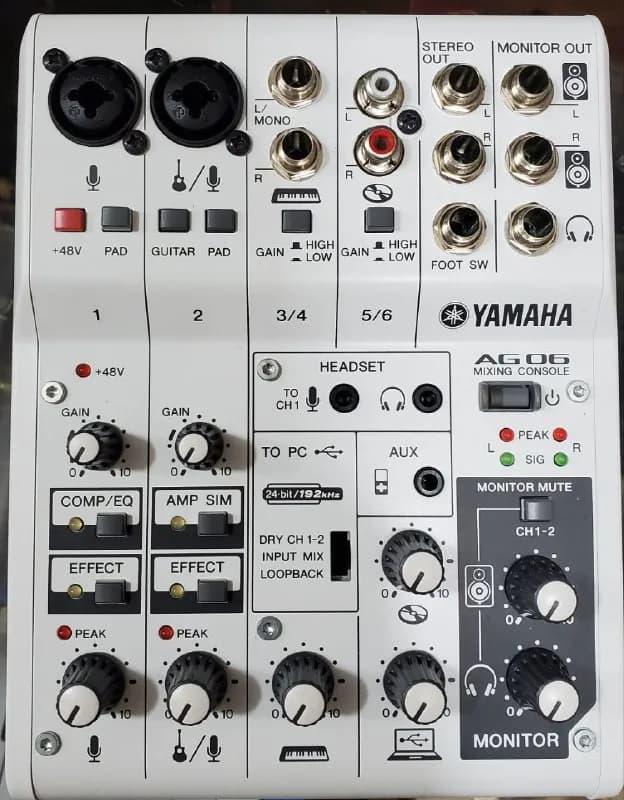 yamaha ag-06 75000 др — Ереван