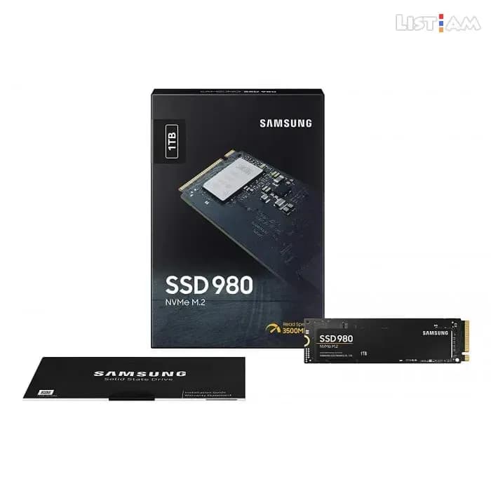 SSD Samsung 1TB 980 M.2 MZ-V8V1T0BW (НОВЫЕ) — Ереван — 46 000 ֏