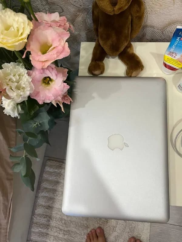 MacBook, оригинальная зарядка, держит батарею без дефектов. Лежит без дела. 450 лари — Батуми — 450 ₾