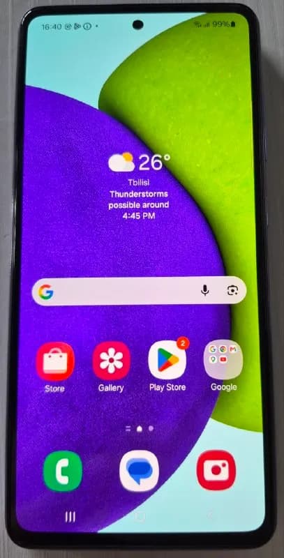Samsung Galaxy A52 SM-A525F/DS — 4/128 ГБ — Батуми — 340 ₾