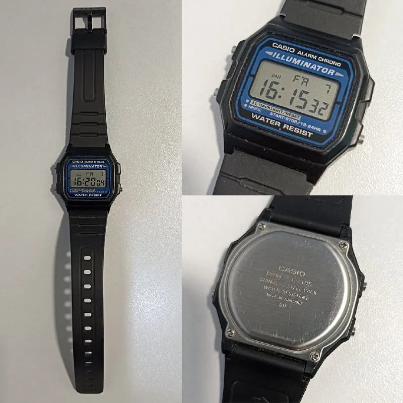 Casio F-105. Состояние экрана близкое к новым часам. — Ереван — 6 000 ֏