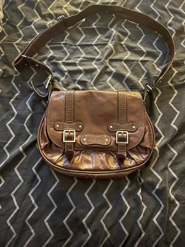 Винтажная кожаная сумка Longchamp Idole — Тбилиси — 300 ₾
