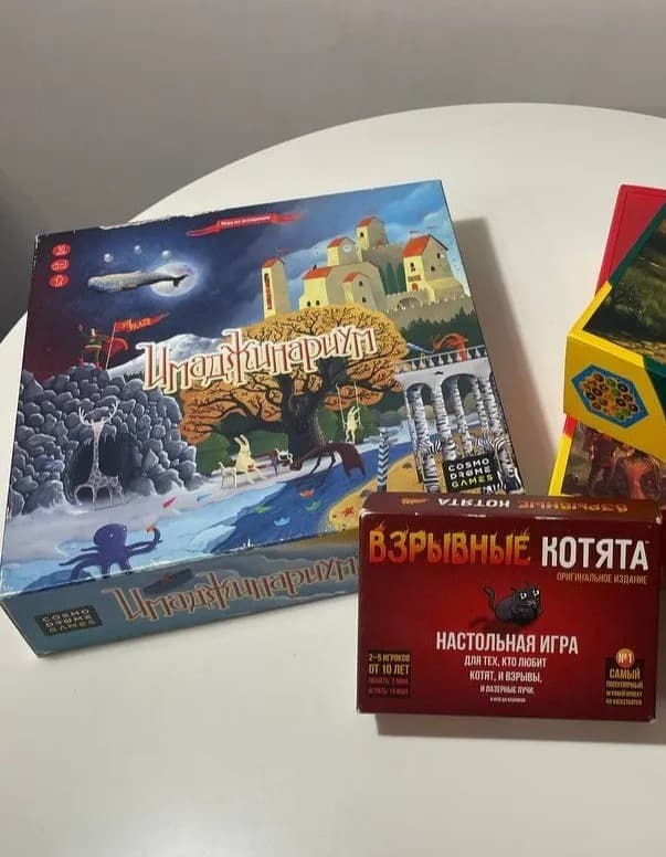 Настольные игры Имаджинариум и Взрывные котята — Тбилиси — 50 ₾