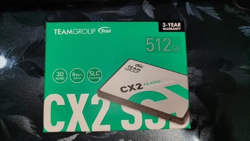 SSD накопитель 512 ГБ TeamGroup CX2 2.5» SATA — Ереван — 25 000 ֏