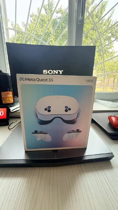 Meta Quest 3S 128 GB — отличное состояние, гарантия + аксессуары — Ереван — 130 000 ֏