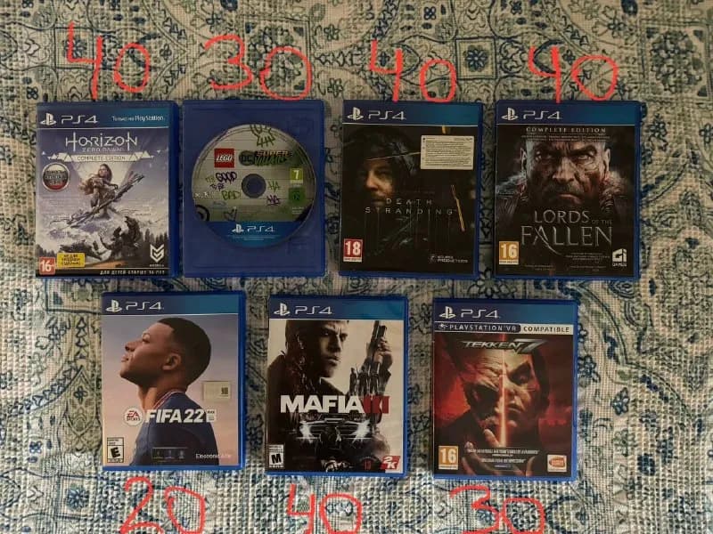 Диски игр для PlayStation 4 — Тбилиси