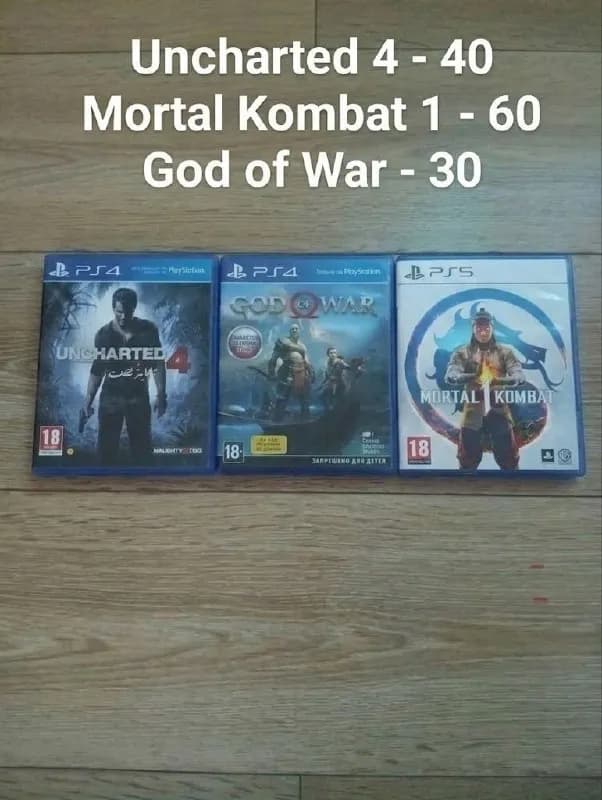 PS4 и PS5 в отличном состоянии. 📀🔥🔥 На покупку сразу всех игр будет скидочка🙌 — Тбилиси