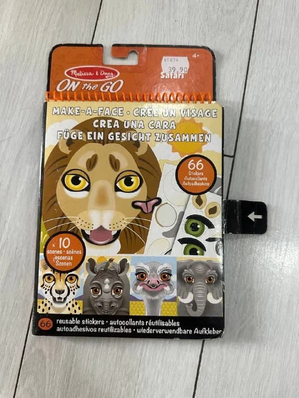 Melissa & Doug «Создай мордочку: Сафари» (On The Go) — Батуми — 10 ₾