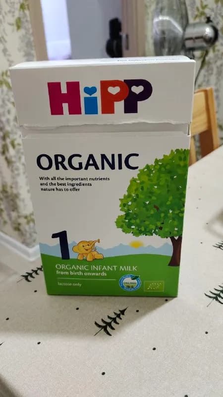 hipp organic 1 упаковку 800 грамм, коробка открыта, но пакеты целы, срок годности в порядке. Причина — Батуми — 60 ₾