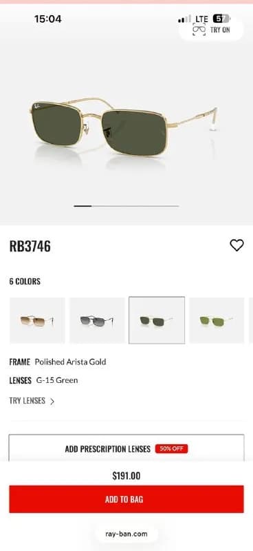 Ray Ban, цена — 250 лари. — Батуми — 250 ₾