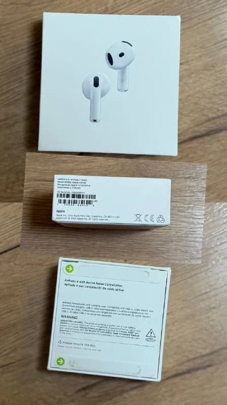 AirPods 4 (ANC) with active noise cancellation. Коробка не вскрывалась! — Батуми — 420 ₾