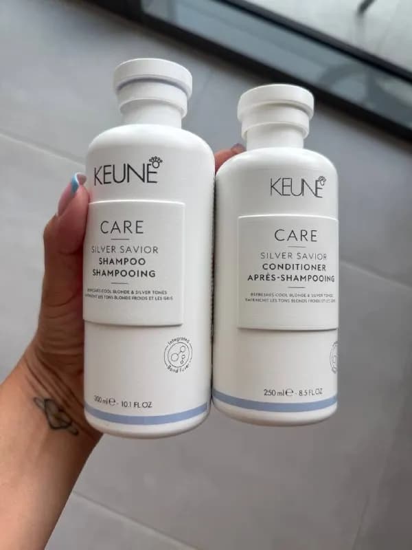 KEUNE Care Silver Savior — шампунь и кондиционер для блонда. — Батуми — 50 ₾