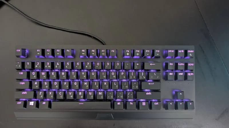 BLACKWIDOWV3 TENKEYLESS green switch (без коробки). — Батуми — 130 ₾