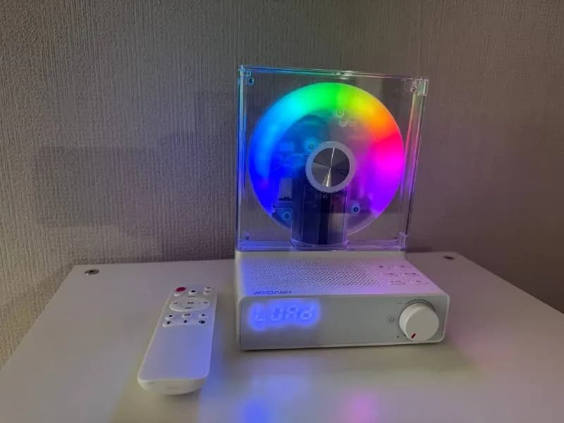 CD проигрыватель MYDASH с прозрачным корпусом и RGB-подсветкой — Тбилиси — 70 ₾