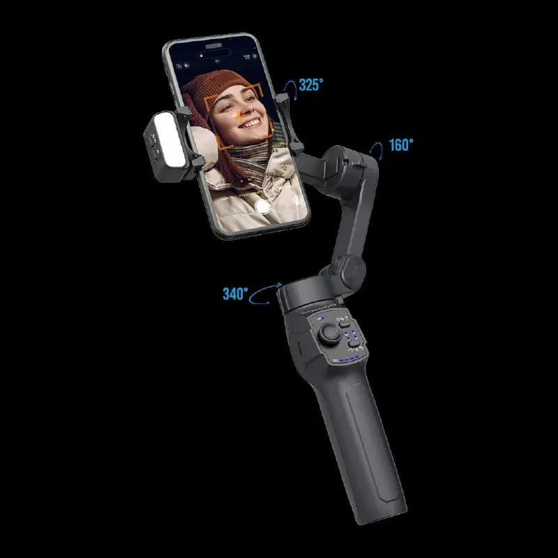 Porodo 3-Axis Gimbal Stabilizer Magnetic Fill Light — Тбилиси — 200 ₾