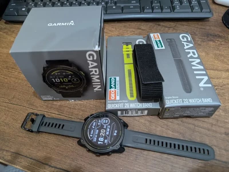 Garmin Enduro 3. Состояние новых. Куплены 2 месяца назад. Коробка есть. — Тбилиси — 2 300 ₾