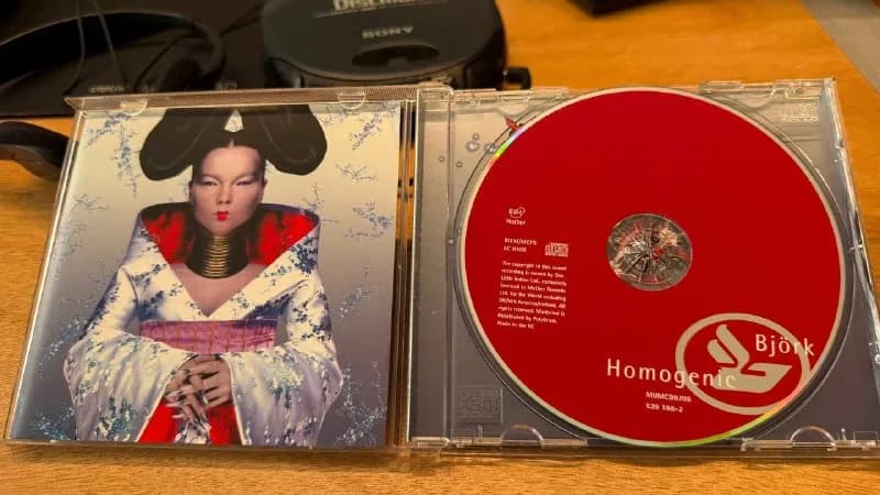 Bjork — Homogenic 💿🖤 — Тбилиси — 45 ₾