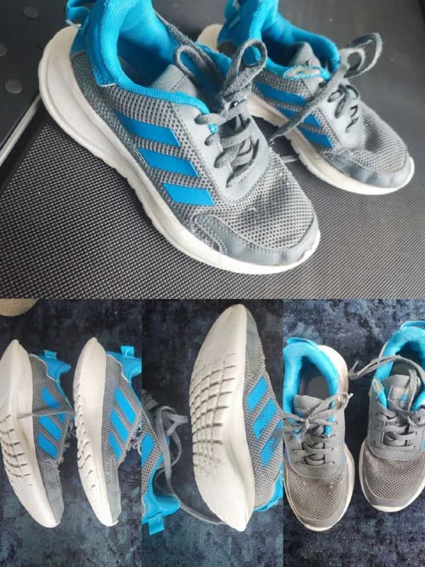 1. Бронь Кроссовки детские adidas кожзам размер примерно 32 — Тбилиси