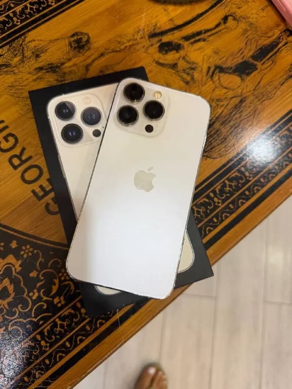 iPhone 13 Pro, нераспакованный, с оригинальным аккумулятором и небольшими повреждениями, цена 1100 G — Батуми — 1 100 ₾