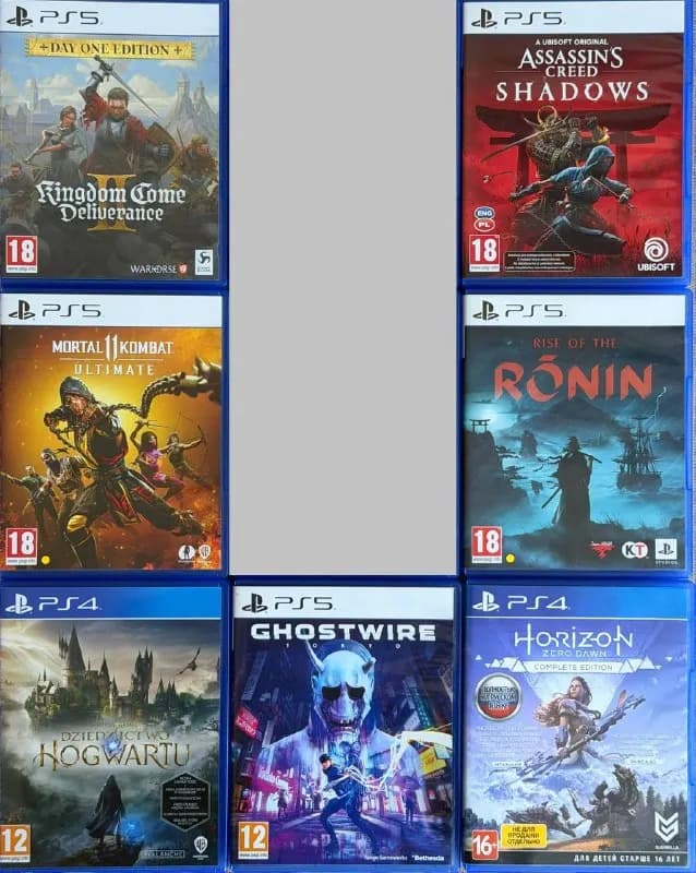 PlayStation PS PS5 PS4 игры / диски — Батуми — 90 ₾