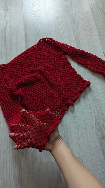 Кофта сеточка хэндмейд размер S-M — Батуми — 20 ₾