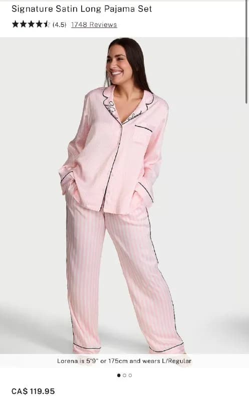 Пижама сатиновая Victoria’s Secret — Батуми — 180 ₾